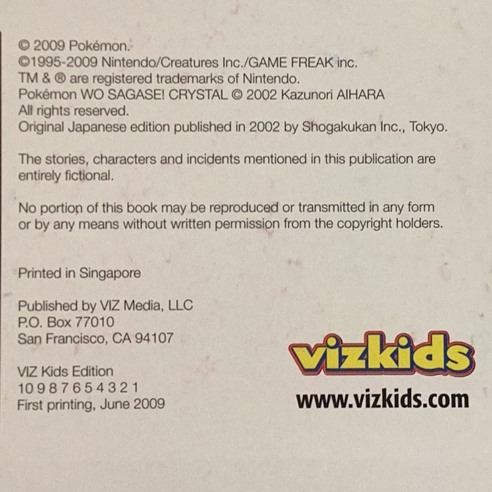 Let’s Find Pokemon Crystal Book 2009 Hardcover Large Pikachu Lugia Charizard - Picture 15 of 16